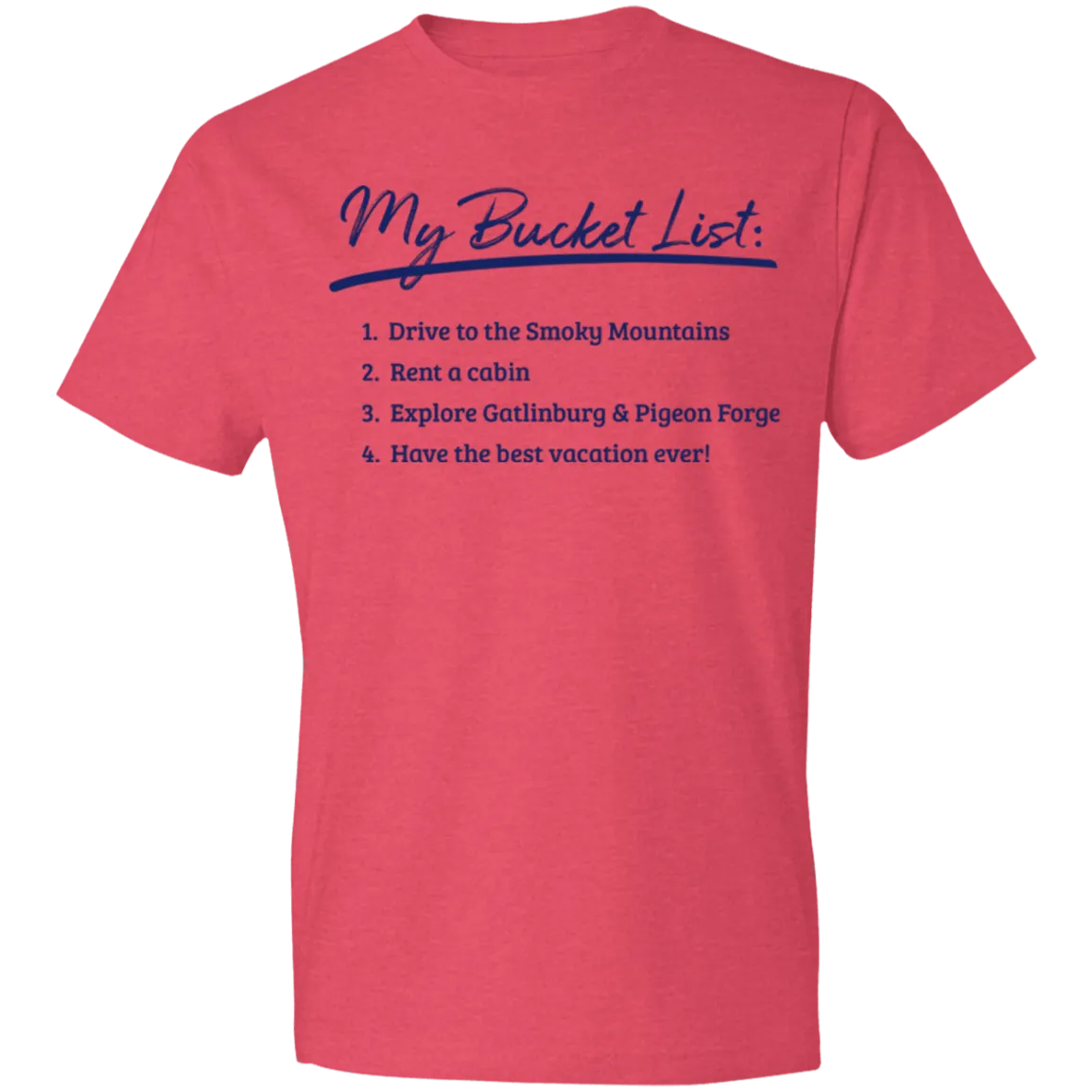Smokies Bucket List - Men's Tee