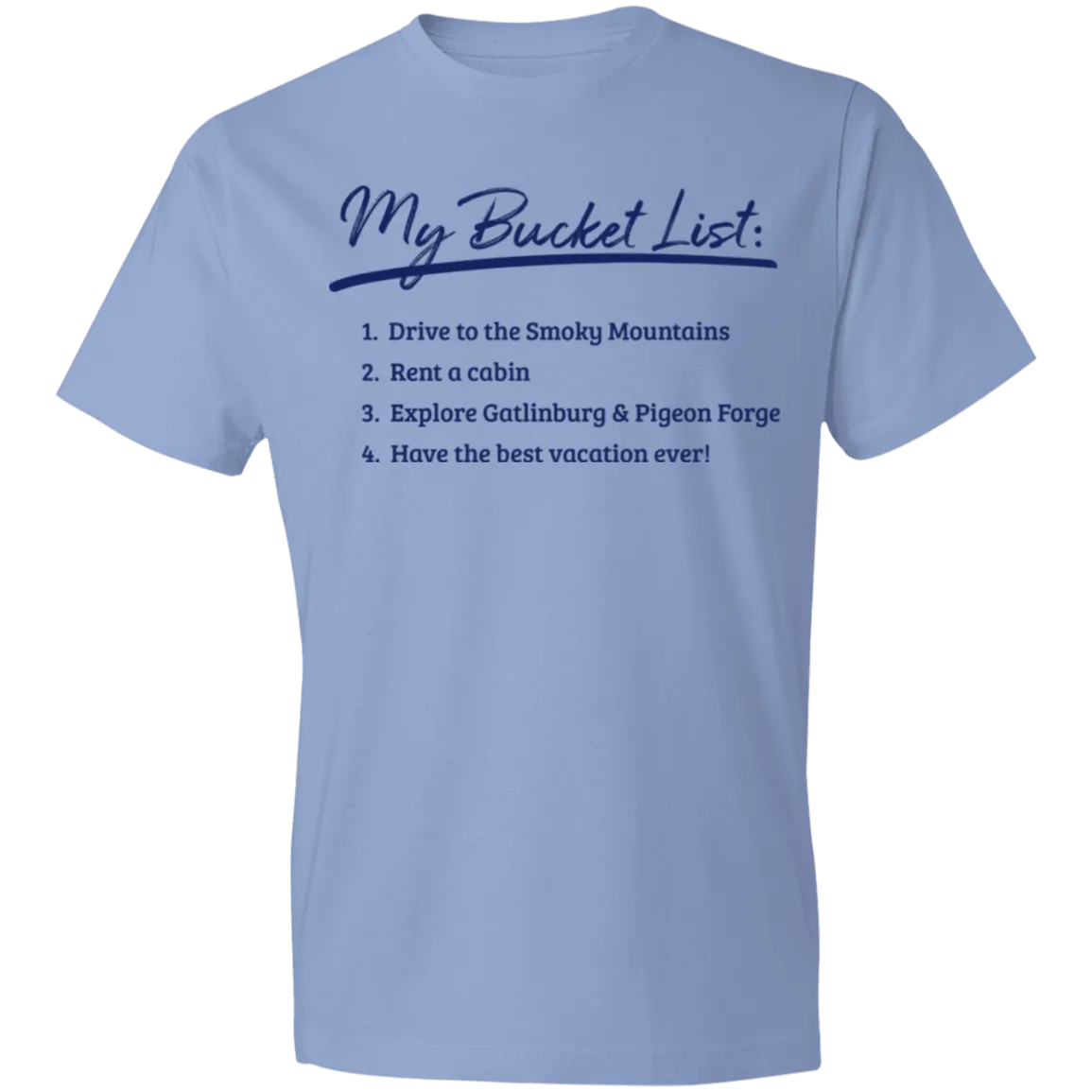 Smokies Bucket List - Men's Tee