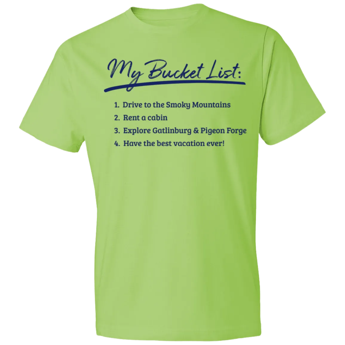 Smokies Bucket List - Men's Tee