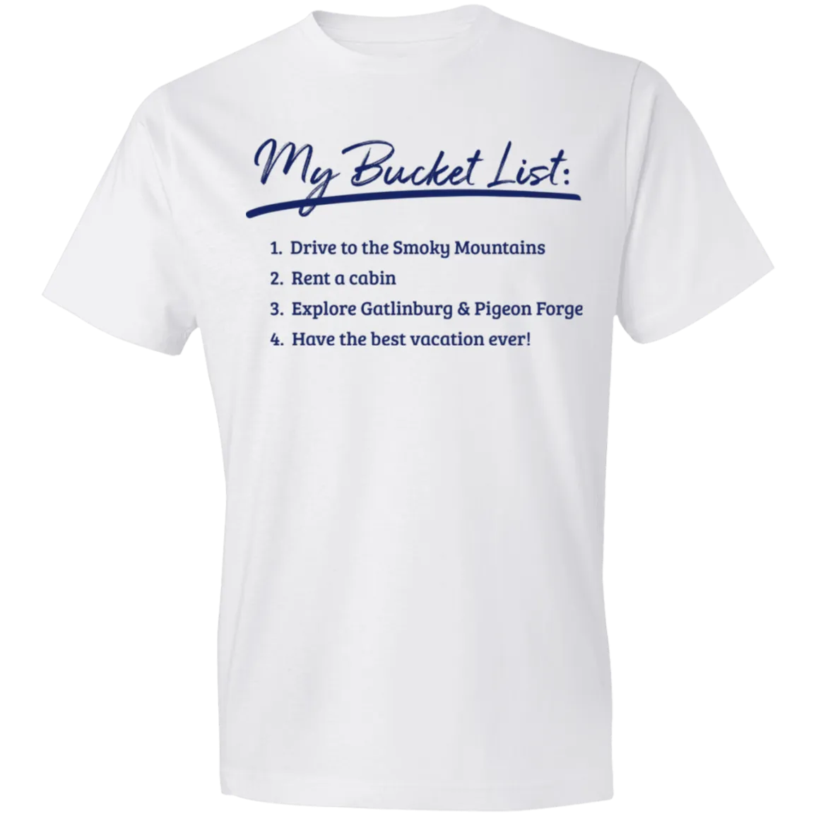 Smokies Bucket List - Men's Tee