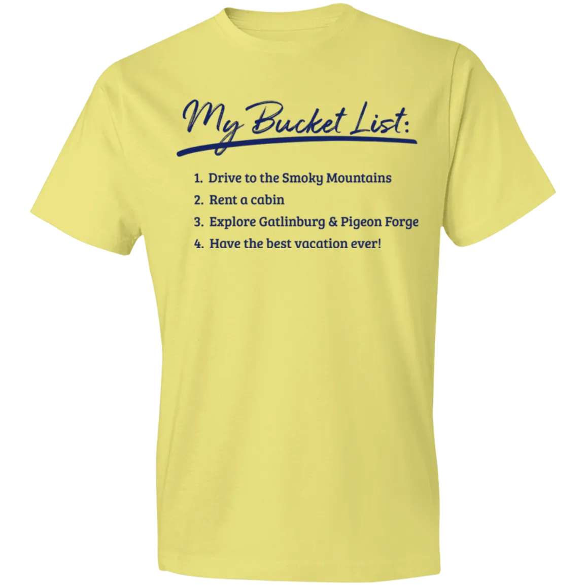 Smokies Bucket List - Men's Tee