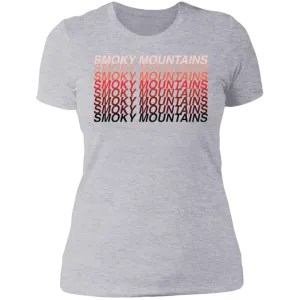 Smoky Mountains Red Ombre - Women's Tee