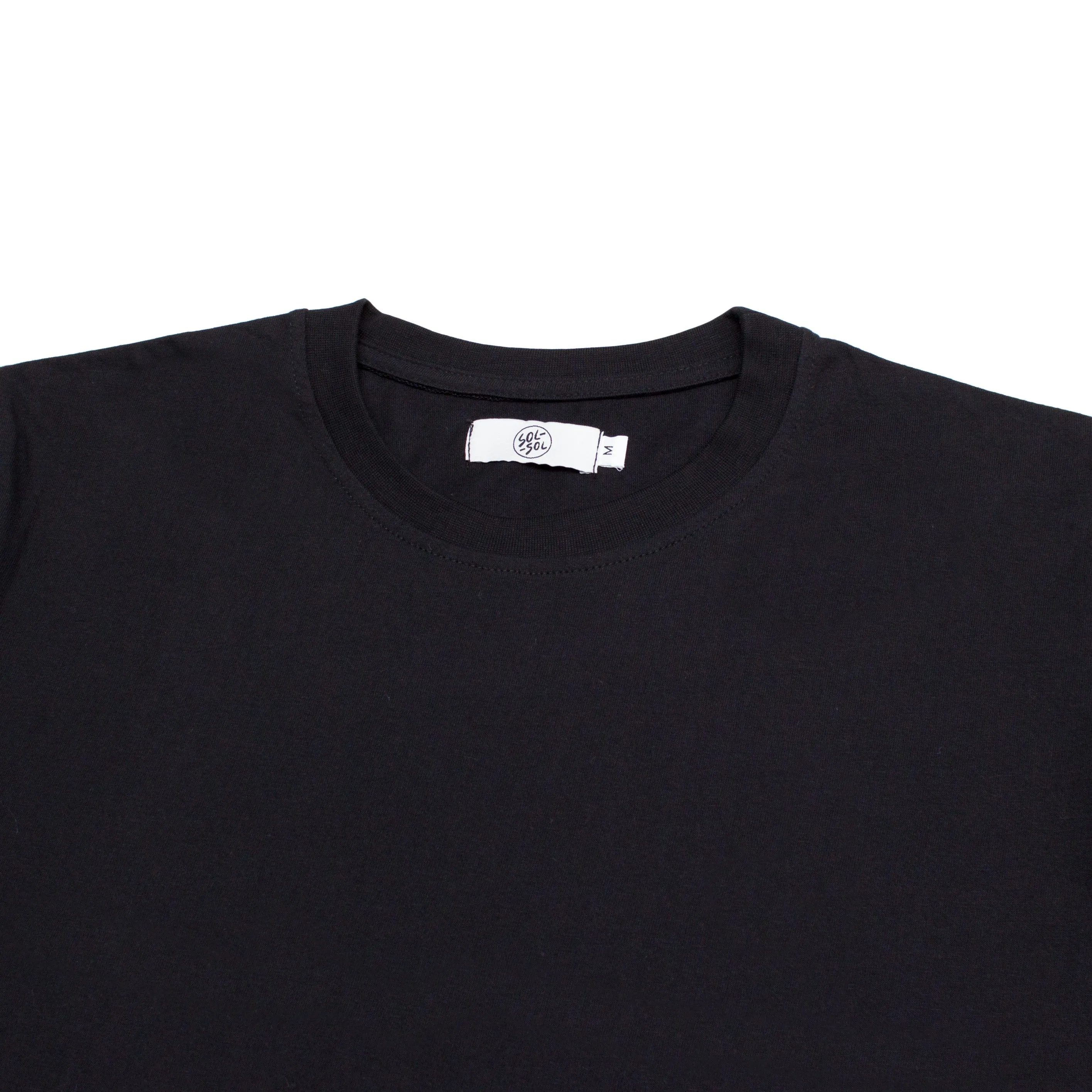 Sol Sol - Jumbled Logo T-Shirt - Black/Purple
