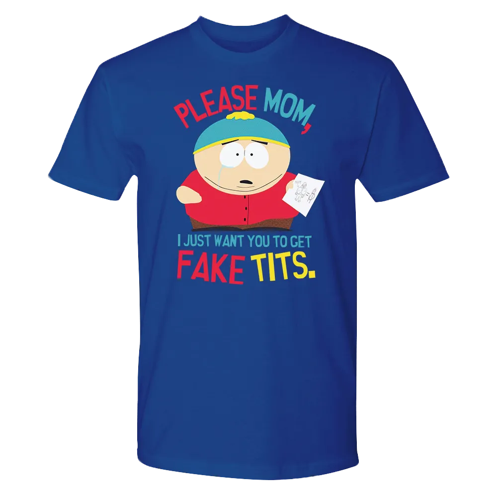 South Park Cartman Please Mom Unisex Crew Neck T-Shirt