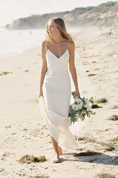 Summer Beach Wedding Gown 2020 vestido de novia