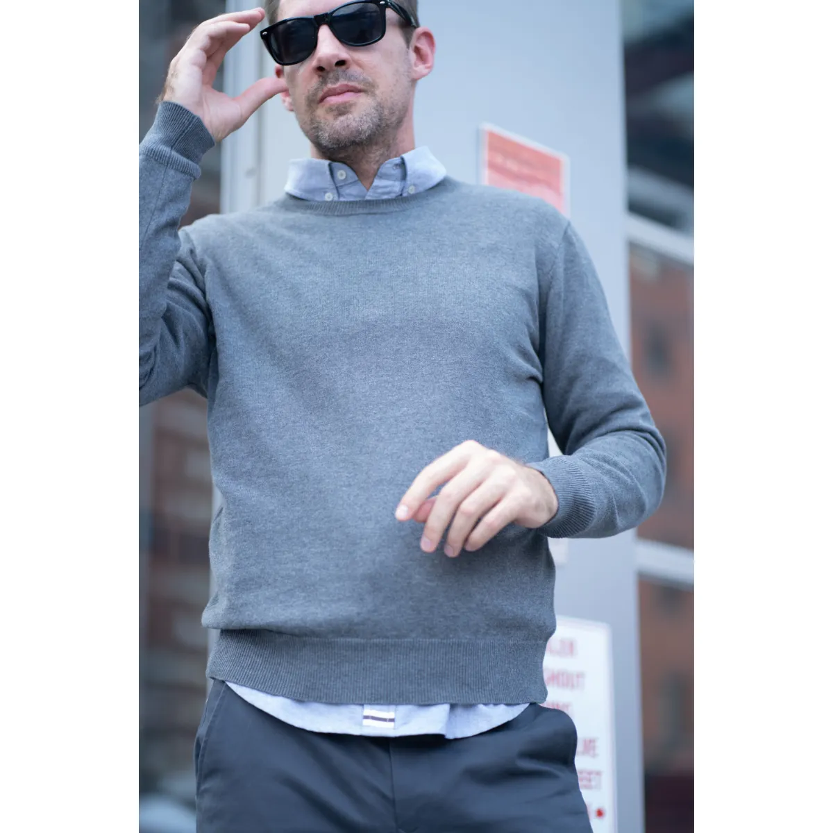 Sutton Cotton Sweater