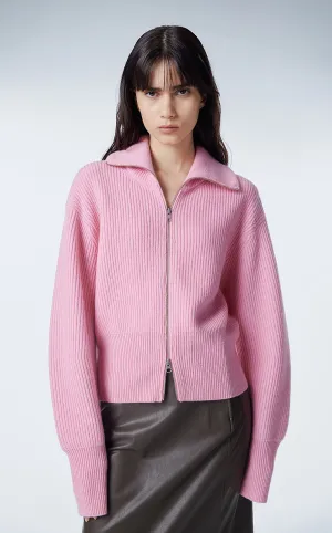 Sweater / JNBY Cropped Wool Cardigan