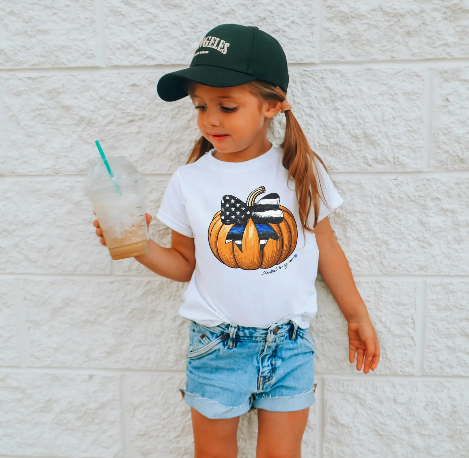 Thankful For My Hero Coquette Pumpkin (TBL) © Youth Tee