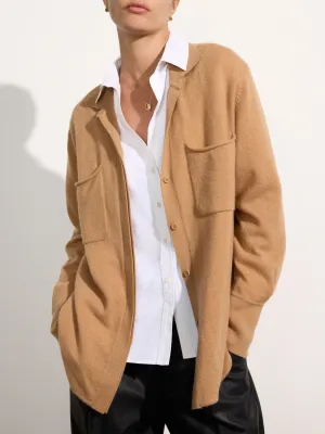 The Andre Luxe Cashmere Shacket