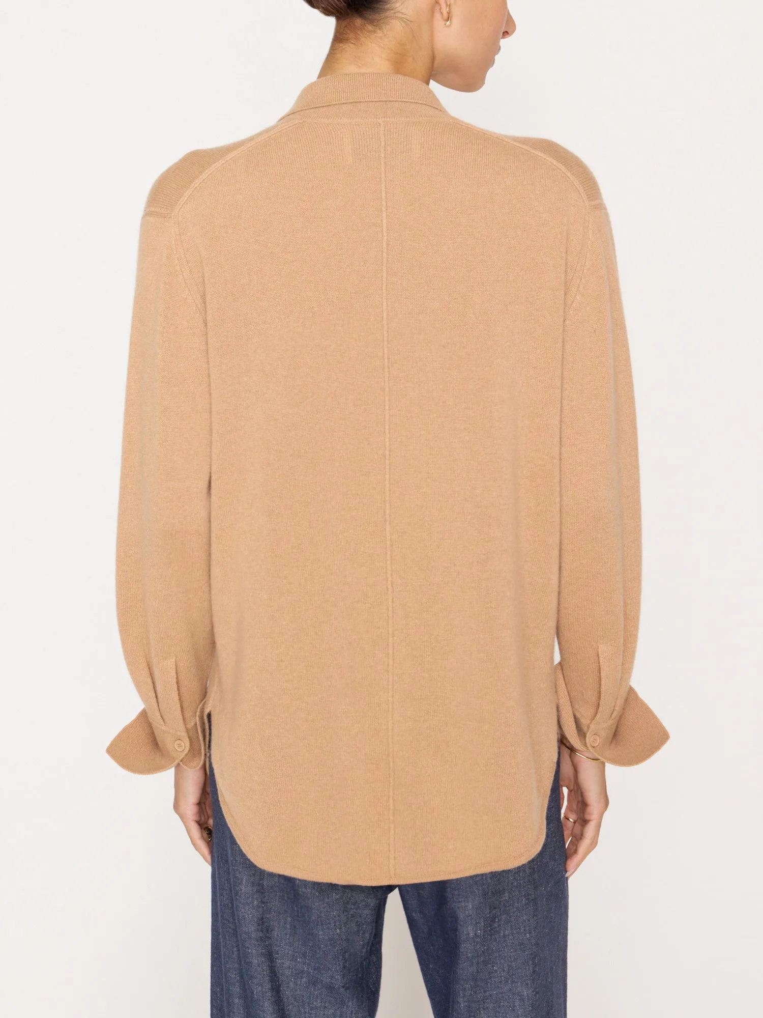 The Andre Luxe Cashmere Shacket