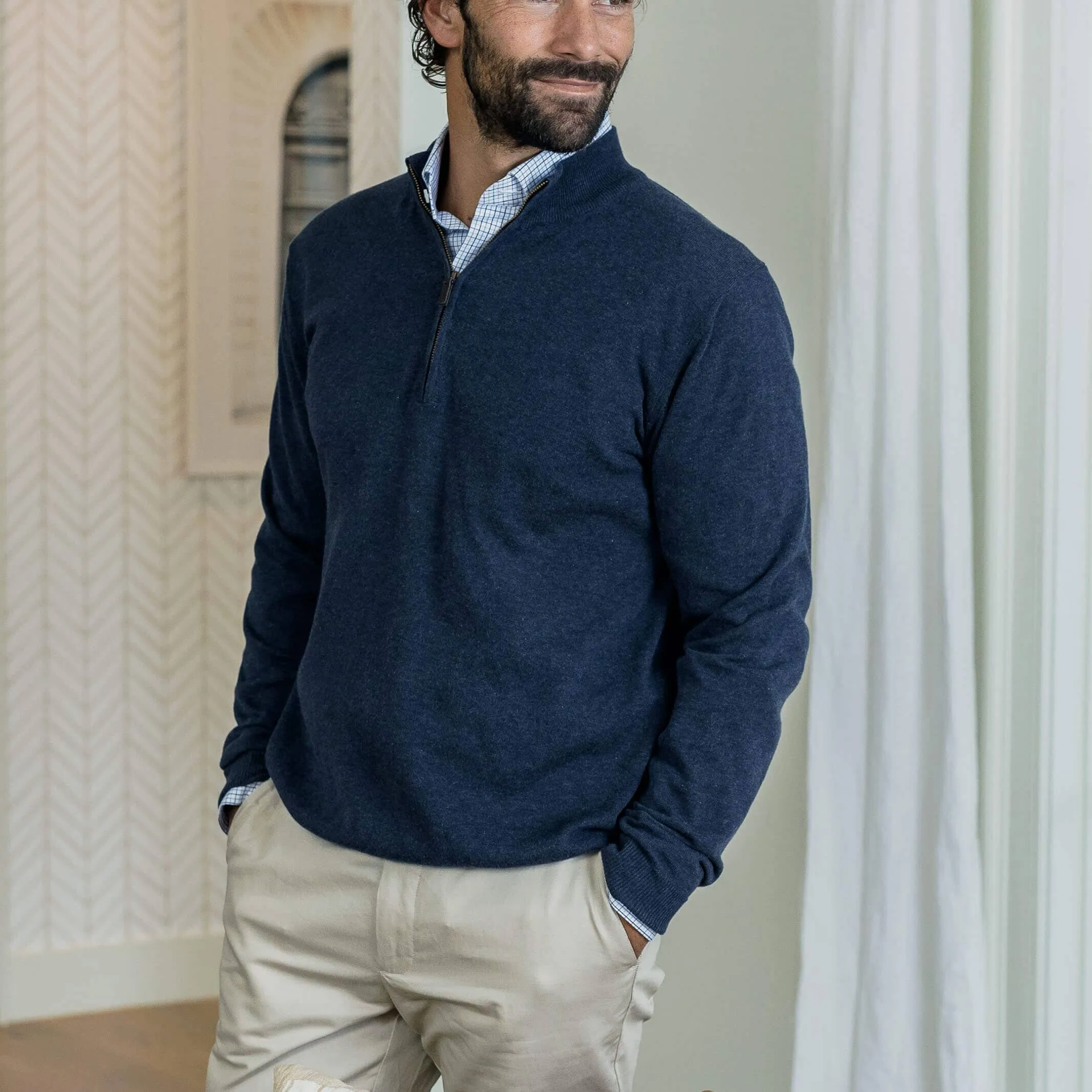 The Cadet Blue Easterley Pullover Sweater