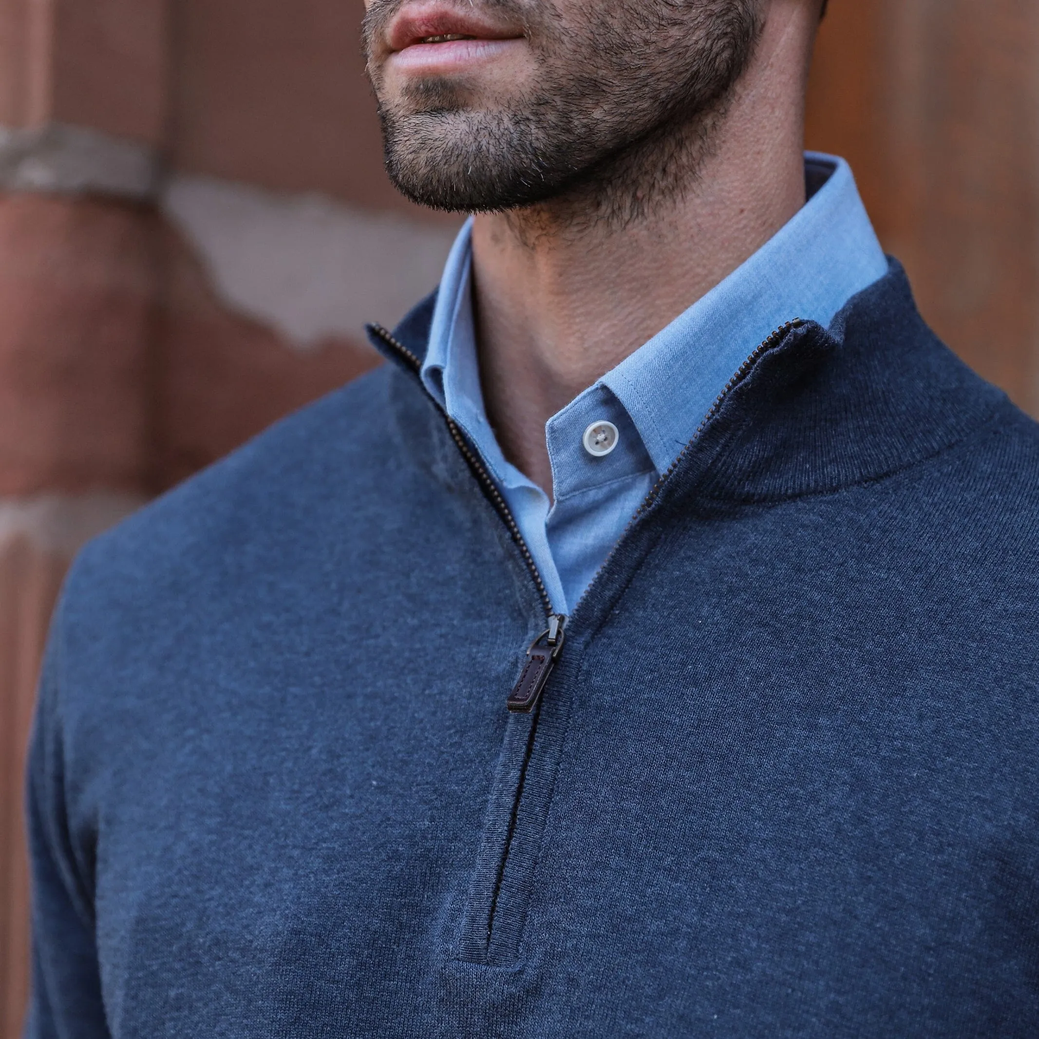 The Cadet Blue Easterley Pullover Sweater