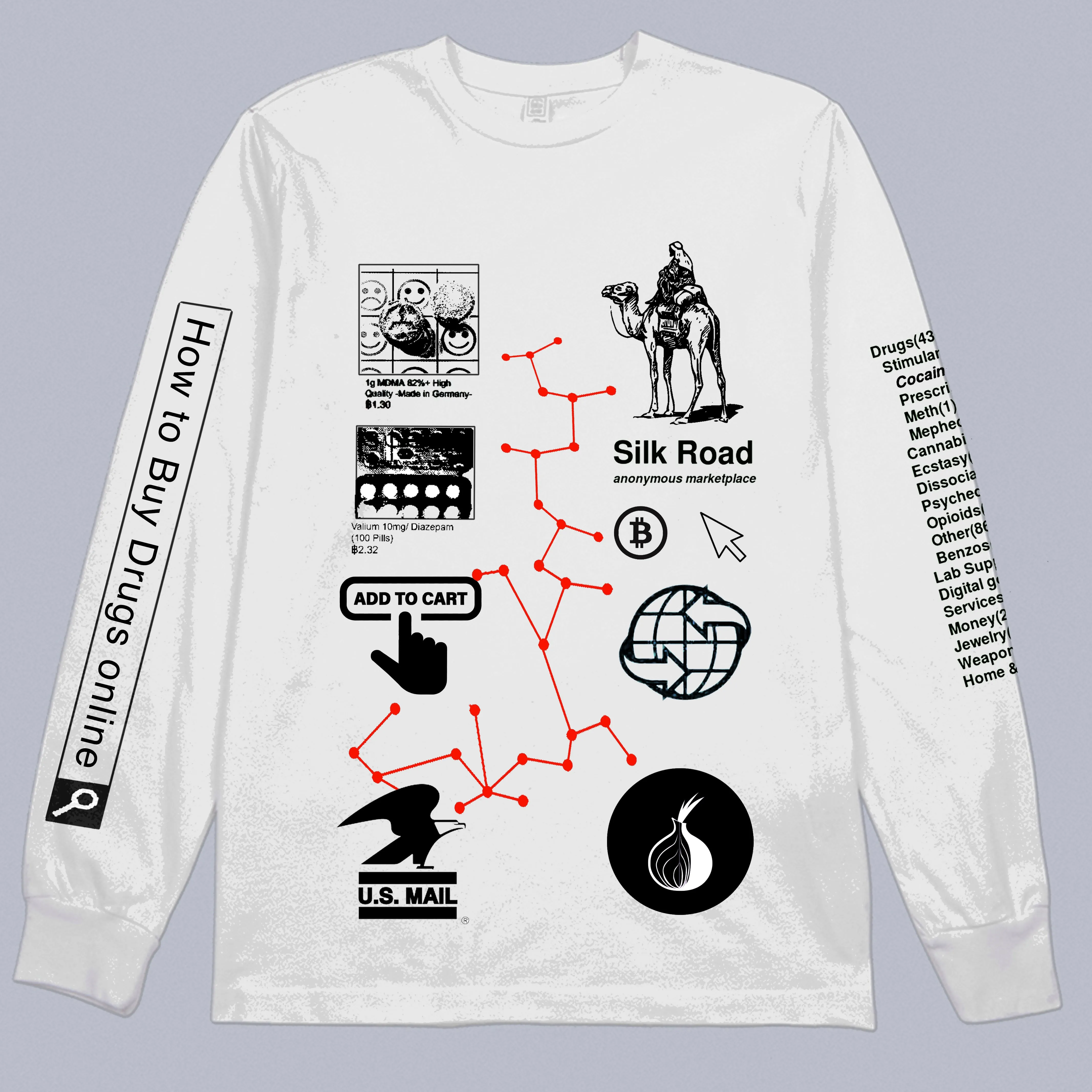 The Silk Road Longsleeve T-shirt