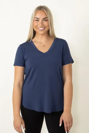 Thread & Supply Recreation T-Shirt for Women in Navy | T1440LZMTS-NAVY
