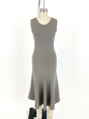 TY-LR Knit Midi Dress