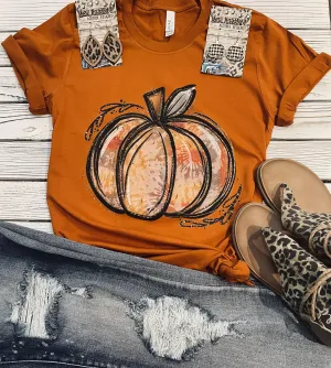 Tye Dye Pumpkin