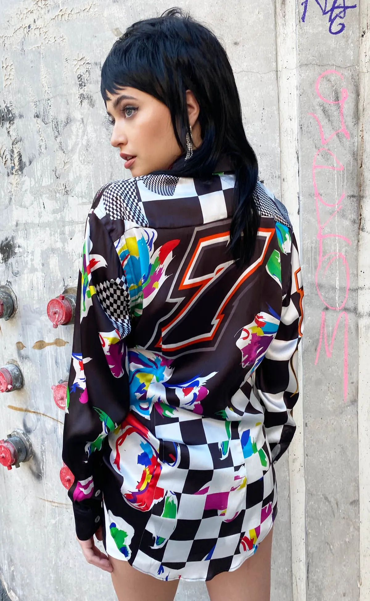 Unisex Vroom Silk Shirt