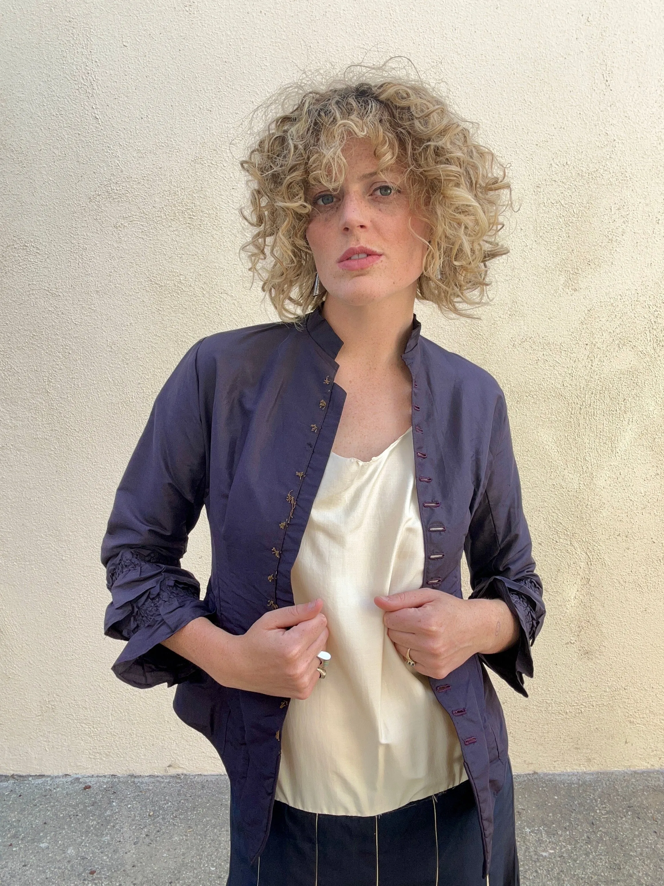 Victorian Edwardian Navy Jacket