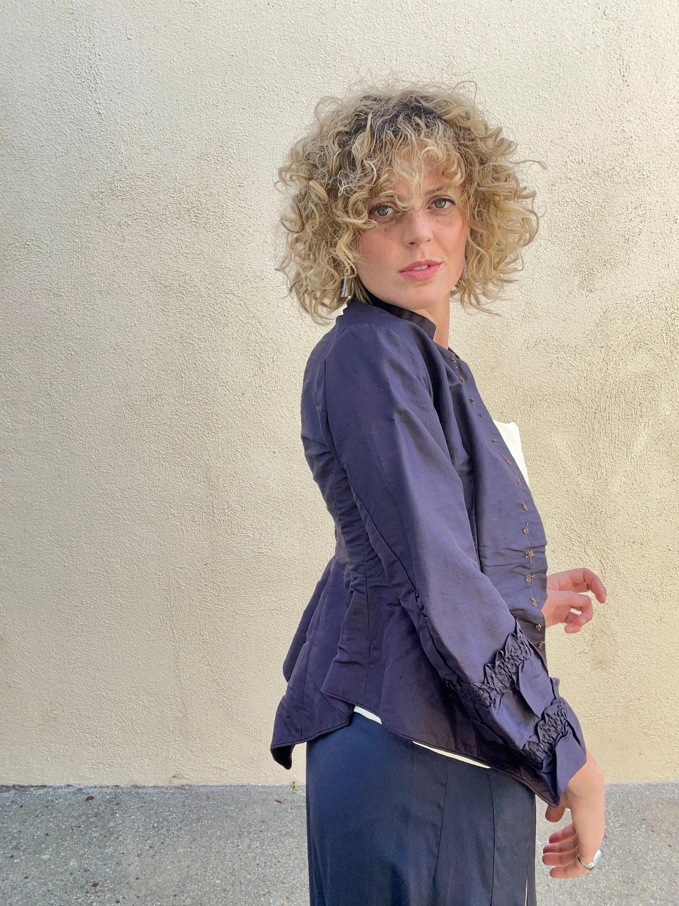 Victorian Edwardian Navy Jacket