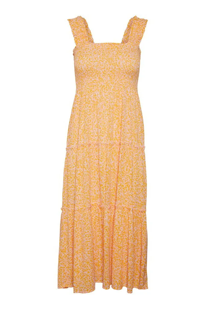 VMJenny Smock Kjole - Orange