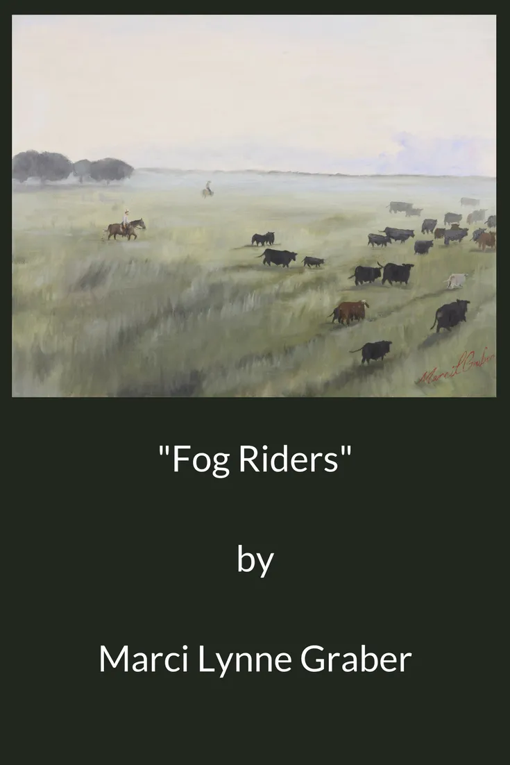 Western Art Giclée Print "Fog Riders"