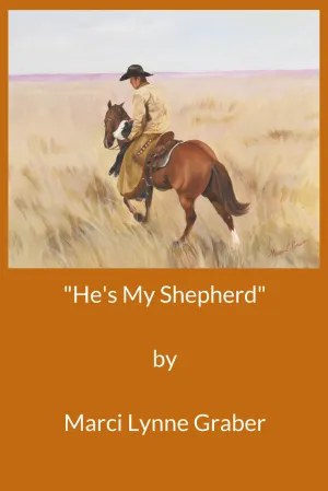 Western Art Oil Painting "He's My Shepherd"