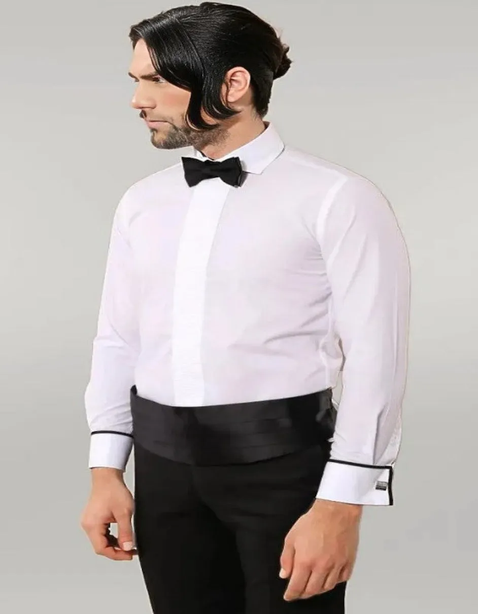 White Tuxedo Shirt