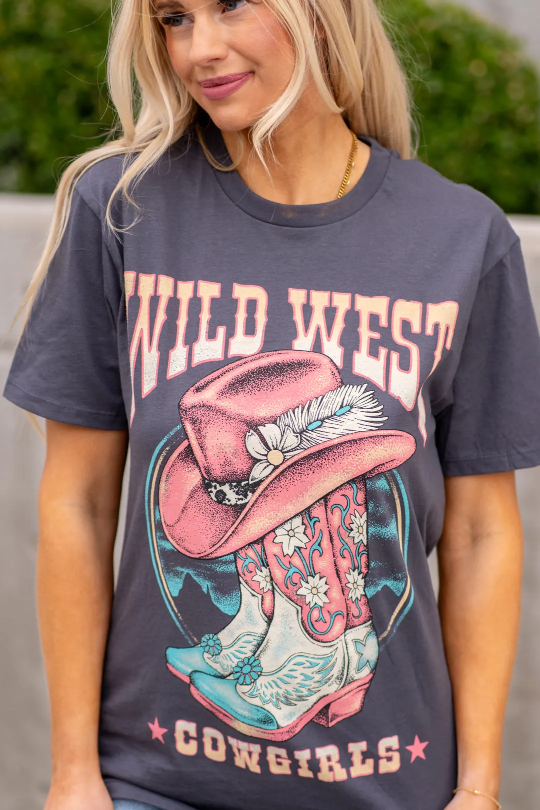 Wild West Cowgirls Graphic Top