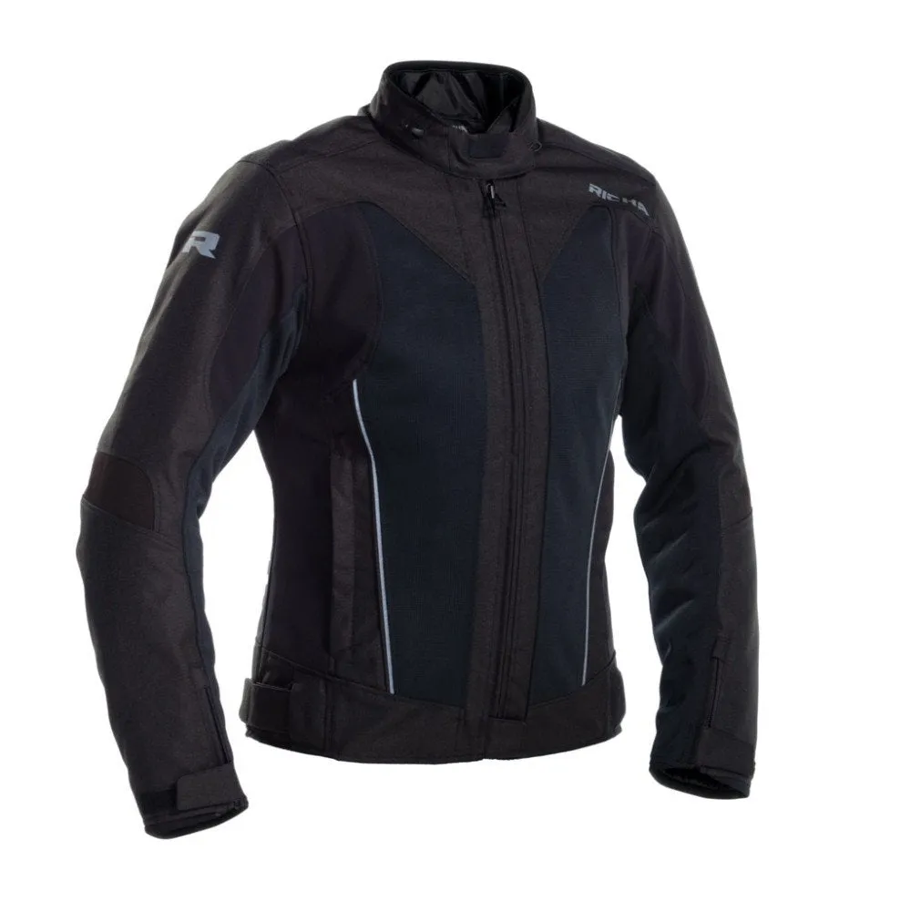 Women Motorcycle Jacket Richa Airstream-X Jacket, Black
